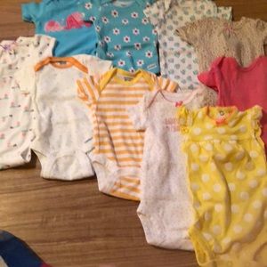 Girls bundle of 10 onsies